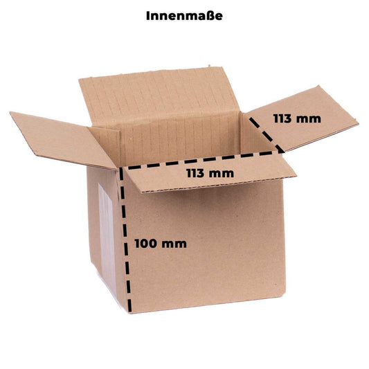 Faltkarton 1-wellig 113x113x100mm