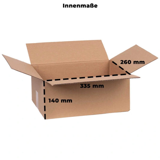 Faltkarton 1-Wellig 335x260x140 mm