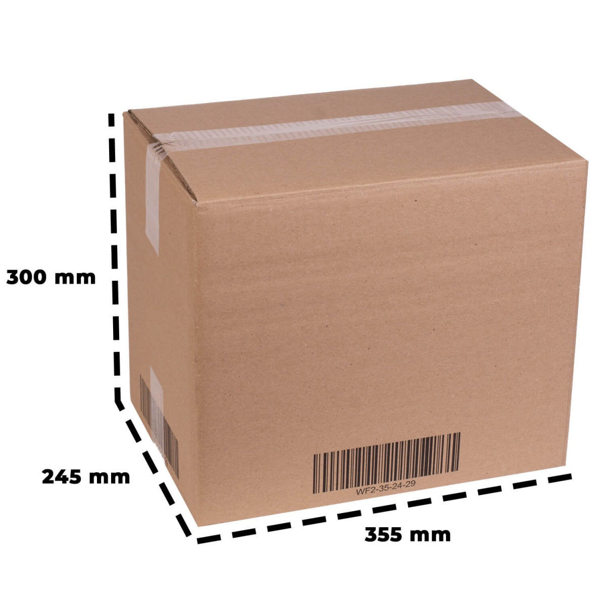 Faltkarton 2-wellig 350x240x290mm