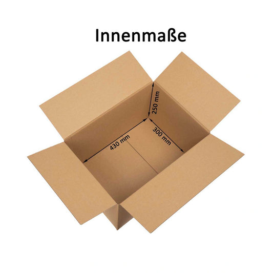 Faltkarton 1-Wellig 427x304x250 mm