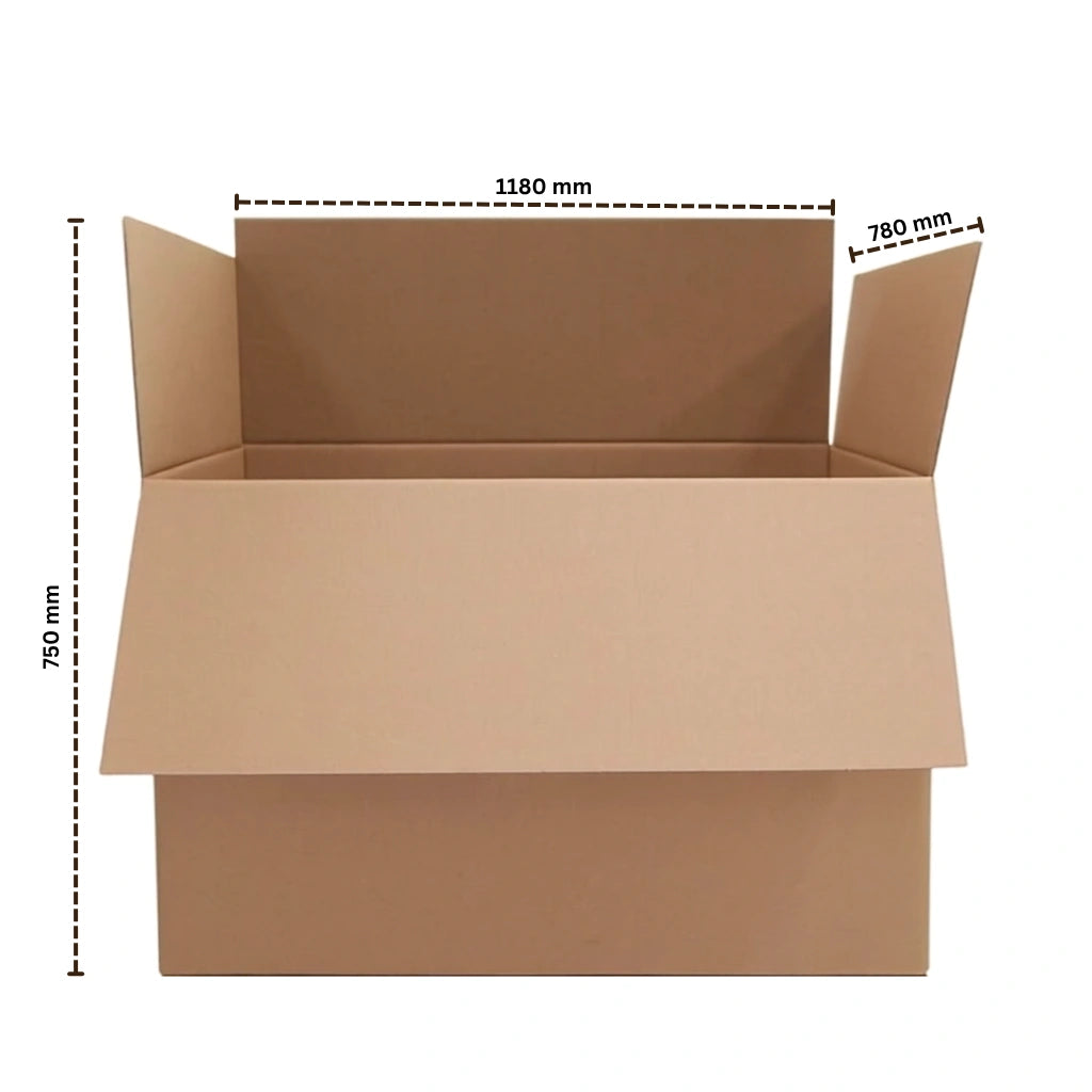 Wellpapp-Container I Paletten-Karton 1180 x 780 x 750 mm