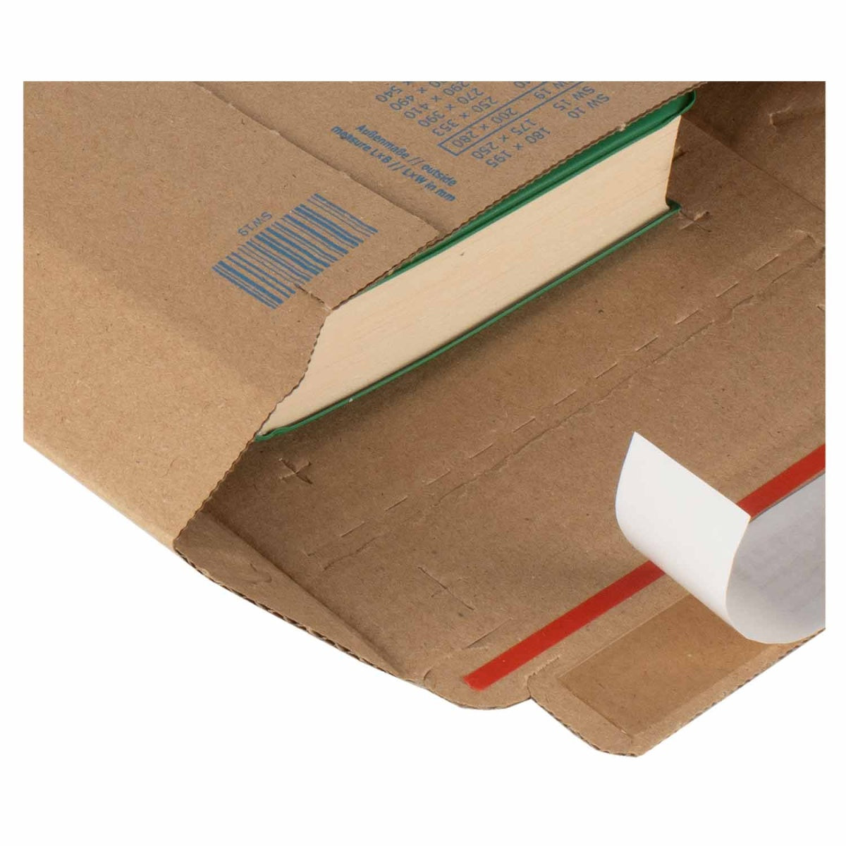 Versandtasche aus Wellpappe 200x280mm * Suprawell * SW19