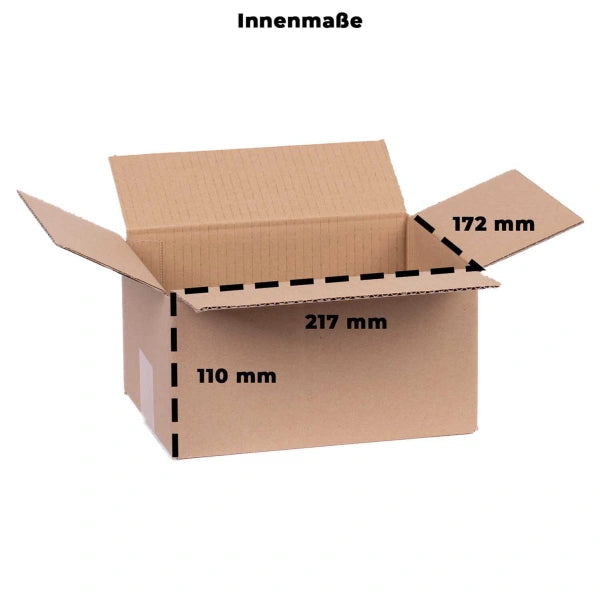 Faltkarton 1-Wellig 217x172x110 mm