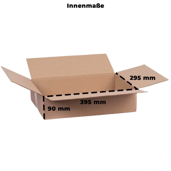 Faltkarton 1-Wellig 395x295x90mm