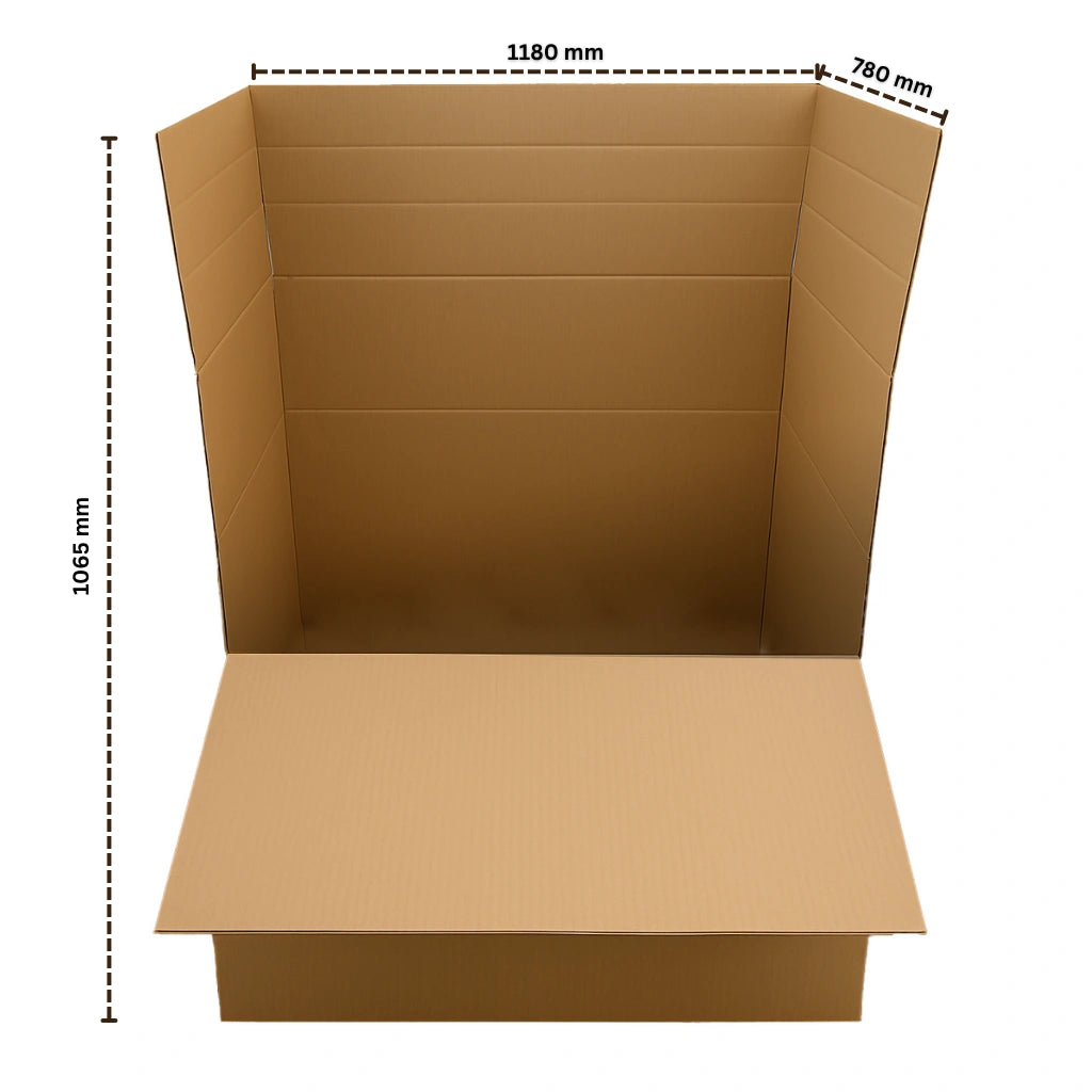 Wellpapp-Container I Paletten-Karton 1180 x 780 x 1065 mm