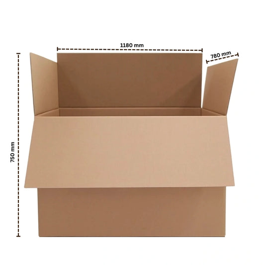 Wellpapp-Container I Paletten-Karton 1180 x 780 x 750 mm